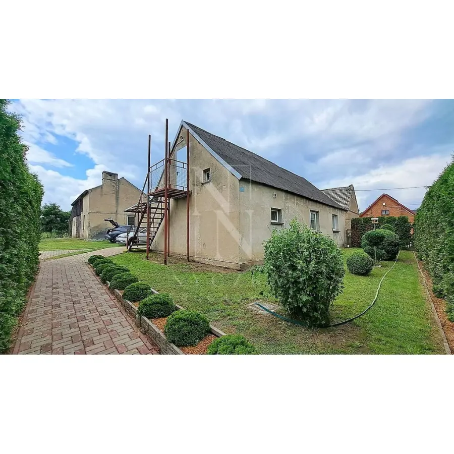 lubuskie, Gorzowski, Lubiszyn, Podlesie, Gospodarstwo, działka 9300m2, Dom 91 m2 + budynki
