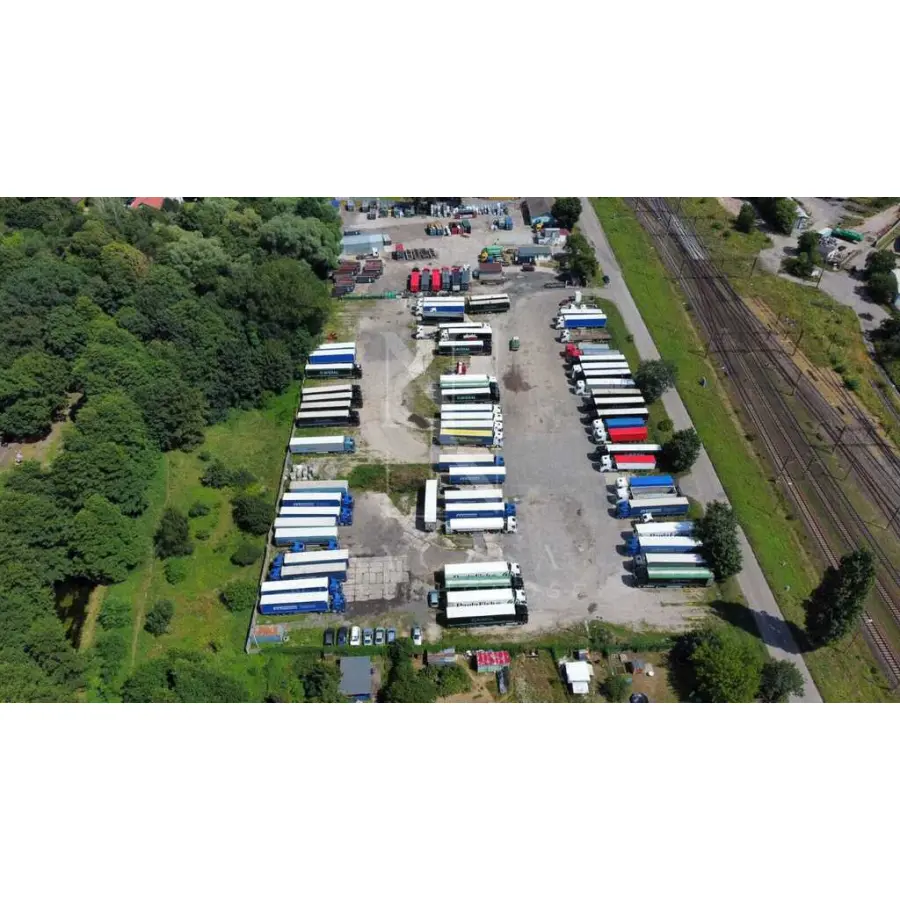 zachodniopomorskie, Szczecin, Dąbie, Utwardzony plac 1 ha, media, ogrodzenie – Dąbie