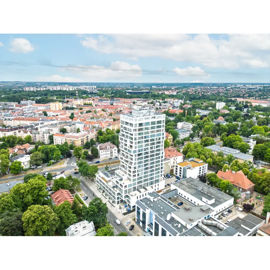 zachodniopomorskie, Szczecin, Centrum, Mieczysława Niedziałkowskiego, Podniebna rezydencja na 17. p.-SKY Garden