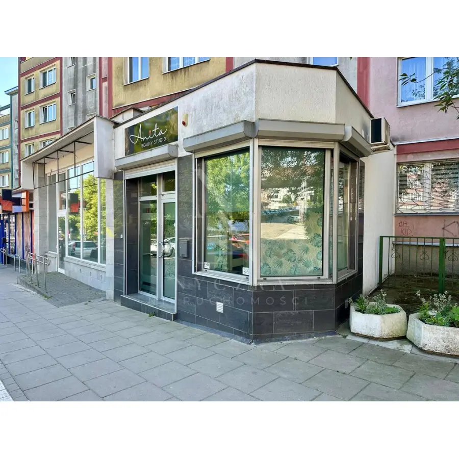 zachodniopomorskie, Szczecin, Śródmieście, Pl. Jana Kilińskiego, Lokal usługowy witryny klimatyzacja Kilińskiego