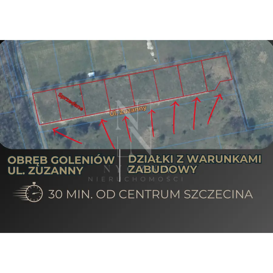 zachodniopomorskie, Goleniowski, Goleniów, Działka w Goleniowie pod zabudowę
