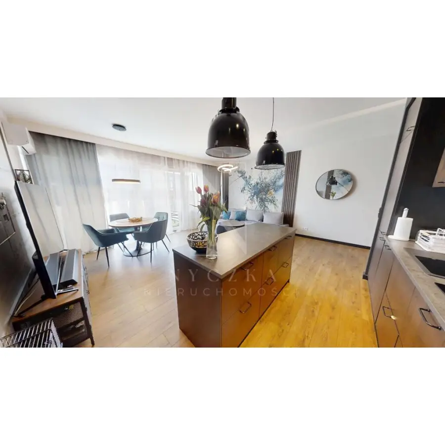 zachodniopomorskie, Szczecin, Prawobrzeże, Przestrzenna, Premium 75 m² przy marinie - 3 pokoje + garaż