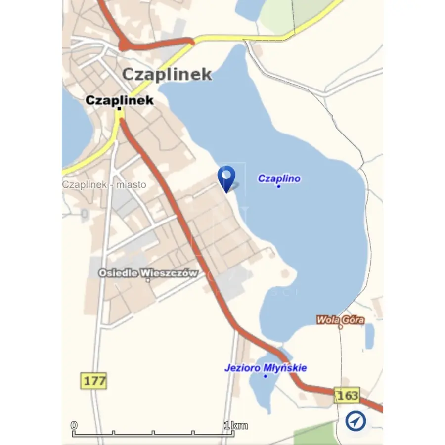 zachodniopomorskie, Drawski, Czaplinek, Dom przy samym jeziorze Czaplino