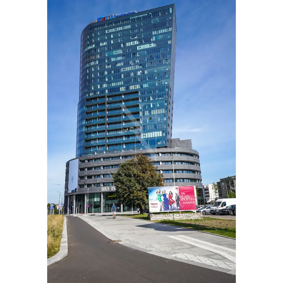 zachodniopomorskie, Szczecin, Centrum, Al. Wyzwolenia, Hanza Tower - parter, witryny lokal w centrum !!!