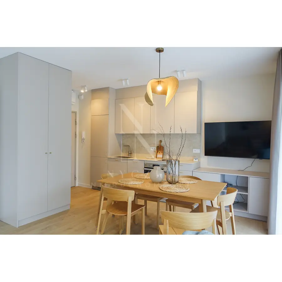 zachodniopomorskie, Kamieński, Dziwnów, Apartament nad morzem 57,6m2, 3 pok., balkon 16m2