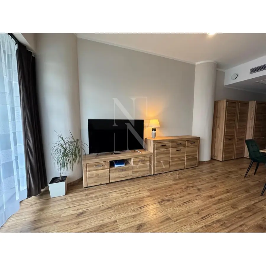 zachodniopomorskie, Szczecin, Centrum, Apartament w Hanza Tower z widokiem.