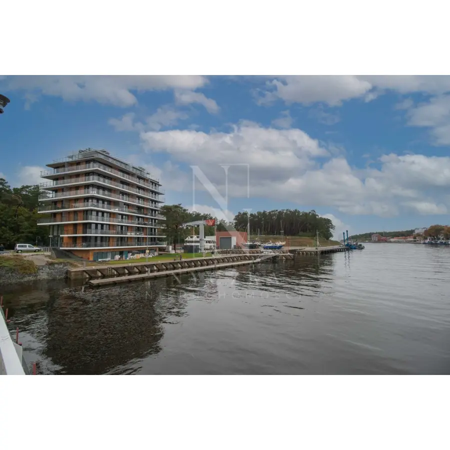 zachodniopomorskie, Gryficki, Trzebiatów, Mrzeżyno, Wojska Polskiego, Mrzeżyno apartament nad morzem z keją dla łodzi