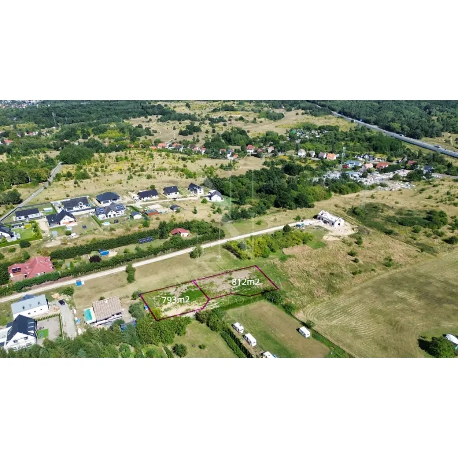 zachodniopomorskie, Szczecin, Klucz, Klucz - działka z widokiem na Puszczę Bukową