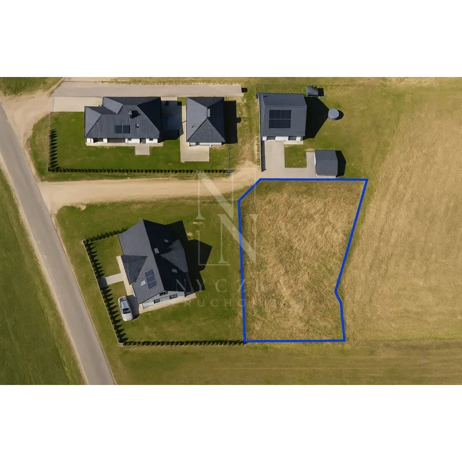 zachodniopomorskie, Goleniowski, Nowogard, Karsk, Działka budowlana 1215 m² – Karsk