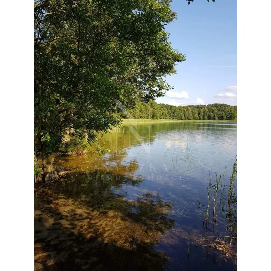 zachodniopomorskie, Szczecinecki, Borne Sulinowo, Komorze, Piękna działka pomiędzy stawem a lasem