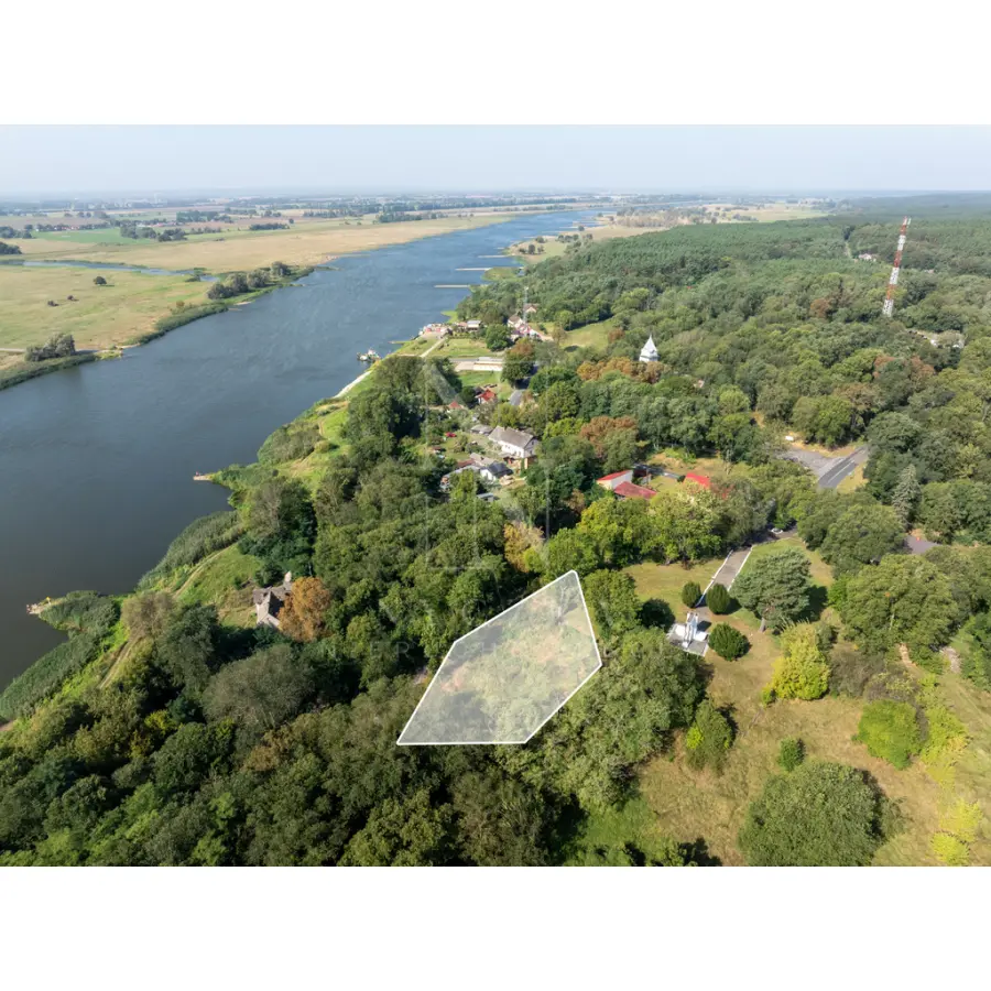 zachodniopomorskie, Gryfiński, Mieszkowice, Gozdowice, Działka niezabudowana blisko Odry
