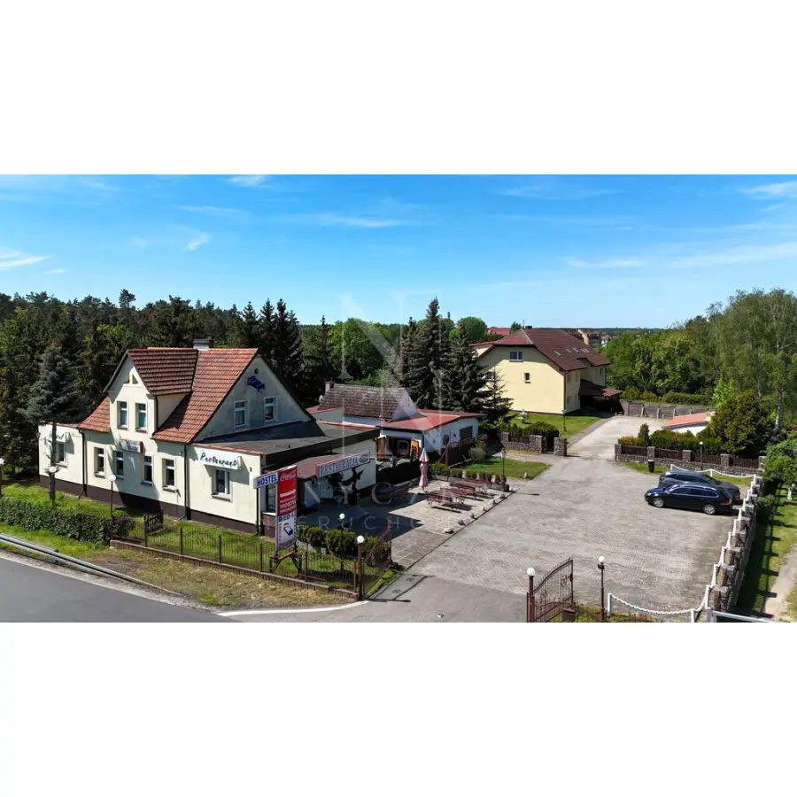 zachodniopomorskie, Goleniowski, Goleniów, Kliniska Wielkie, Restauracja i hostel Kliniska