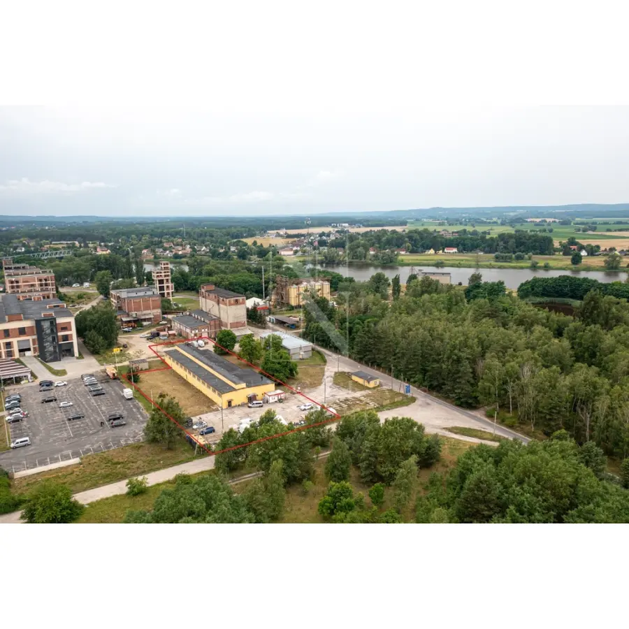 zachodniopomorskie, Gryfiński, Cedynia, Osinów Dolny, Obiekt Osinów Dolny-Hohensaaten- targowisko